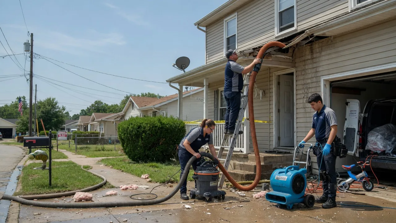 Water Damage Restoration in Warrensburg, IL near me